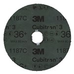 5" 36+ 1187C CUB3 GL QC FIBRE DISC