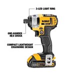 20V COMPACT DRILL/IMPACT DRIVER COMBO KI