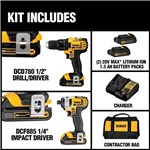 20V COMPACT DRILL/IMPACT DRIVER COMBO KI