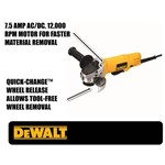 4-1/2 PADDLE SWITCH SM ANGLE GRINDER