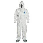 TYVEK WHITE COVERALLS (XL) (25/CS)