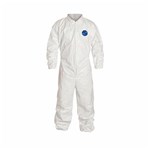 TYVEK WHITE COVERALLS (LARGE)