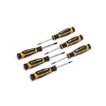 6PC SET SCREWDRIVER DUAL MAT MINI