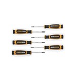 6PC SET SCREWDRIVER DUAL MAT MINI