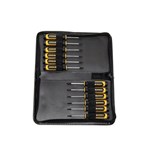 12PC SET SCREWDRIVER DUAL MAT MINI