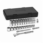 30PC SOCKET SET (3/8DR-12PT)