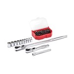 43PC MM SLIM HEAD MECH TL SET 6PT-1/4DR