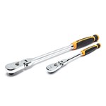 2PC 90T DUAL MAT FLEX HEAD RATCHET SET