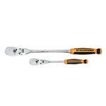 2PC 90T DUAL MAT FLEX HEAD RATCHET SET