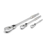 3PC 90T LOCK FLEX HEAD TEARDROP RATCHET