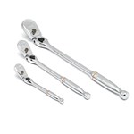 3PC 90T LOCK FLEX HEAD TEARDROP RATCHET