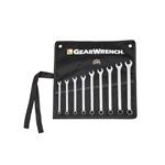 9PC LONG PAT MM WRENCH SET W/TOOL ROLL