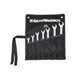 7PC LONG PAT COMB SAE WRENCH SET 12PT