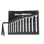 11PC LP COMB SAE WRENCH W/TOOL ROLL