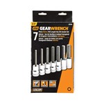 7PC MM SET MID LONG HEX BIT SOCKET 3/8DR