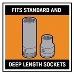 1/4X3/8X1/2 DR METRIC SKT STORAGE TRAY