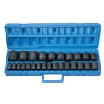 26PC 1/2DR IMPACT SOCKET SET METRIC