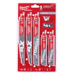 5PC CARBIDE TEETH SAWZALL BLADE SET