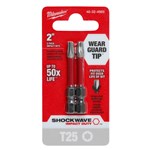 SHOCKWAVE 2" T25 BIT 2PK