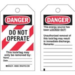 PK25 LOCKOUT TAGOUT TAGS