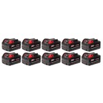 M18 XC 5.0 LI-ION BATTERY 10-PK