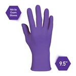 PK100 LG 6MIL PURPLE NITRILE EXAM GLOVE