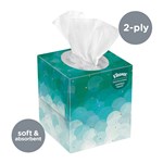 WHITE FACIAL TISSUE 2-PLY 95/BX