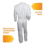 KLEENGUARD A30 WHITE COVERALLS (M)