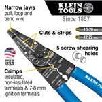 LONG NOSE CUTTER CRIMPER STRIPPER PLIER