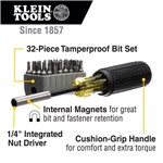 TAMPER PROOF SCREWDRIVER SET