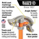 1/2 EMT ELECTRICAL CONDUIT BENDER