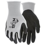 BLACK FOAM NITRILE GLOVE MED