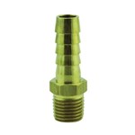 1/4NPT MALE X 3/8 HOSE BARB BRASS FTG