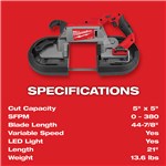 18V CORD LESS BANDSAW