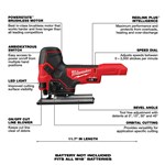 M18 FUEL BARREL GRIP JIG SAW ONLY