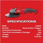 M18 FUEL 7" / 9" LARGE ANGLE GRINDER