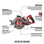 M18 FUEL REAR HANDLE 7-1/4 CIRC SAW