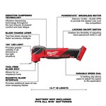 M18 FUEL OSCILLATING MULTI-TOOL ONLY