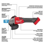 M18 FUEL 4-1/2 BRAKE GRINDER 1-KEY SLIDE