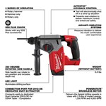 M18 FUEL 1"SDS+ ROTARY HAMMER ONLY