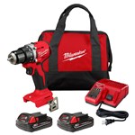 M18 1/2" CT BRUSHLESS DRILL DRIVER  KIT