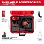 M12 GREEN 360DEG SINGLE PLANE LASER KIT