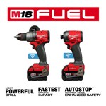 M18 FUEL HAMMER DRILL & 1/4 IMPACT KIT