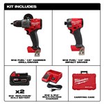 M18 FUEL HAMMER DRILL / 1/4 IMPACT KIT