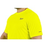 WORKSKIN LT-WT SHIRT SHORT SLVE HIVIZ LG