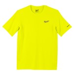 WORKSKIN LT-WT SHIRT SHORT SLVE HIVIZ LG