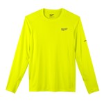 WORKSKIN LT-WT SHIRT LONG SLVE HIVIZ 2X