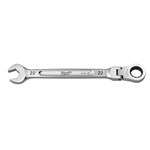 22MM FLEX HEAD RATCH COMB WRENCH