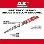 PK3 CARBIDE AX SAWZALL BLADE 6"-3T