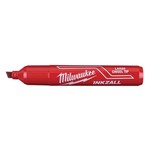 INKZALL LARGE CHISEL TIP RED MARKER 12PK